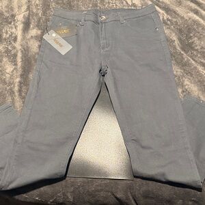 Men's Slim Straight Jeans - Gray